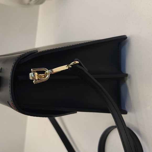 Roberta Rossi tophandle black bag x12-blk Italy - Picture 4 of 17